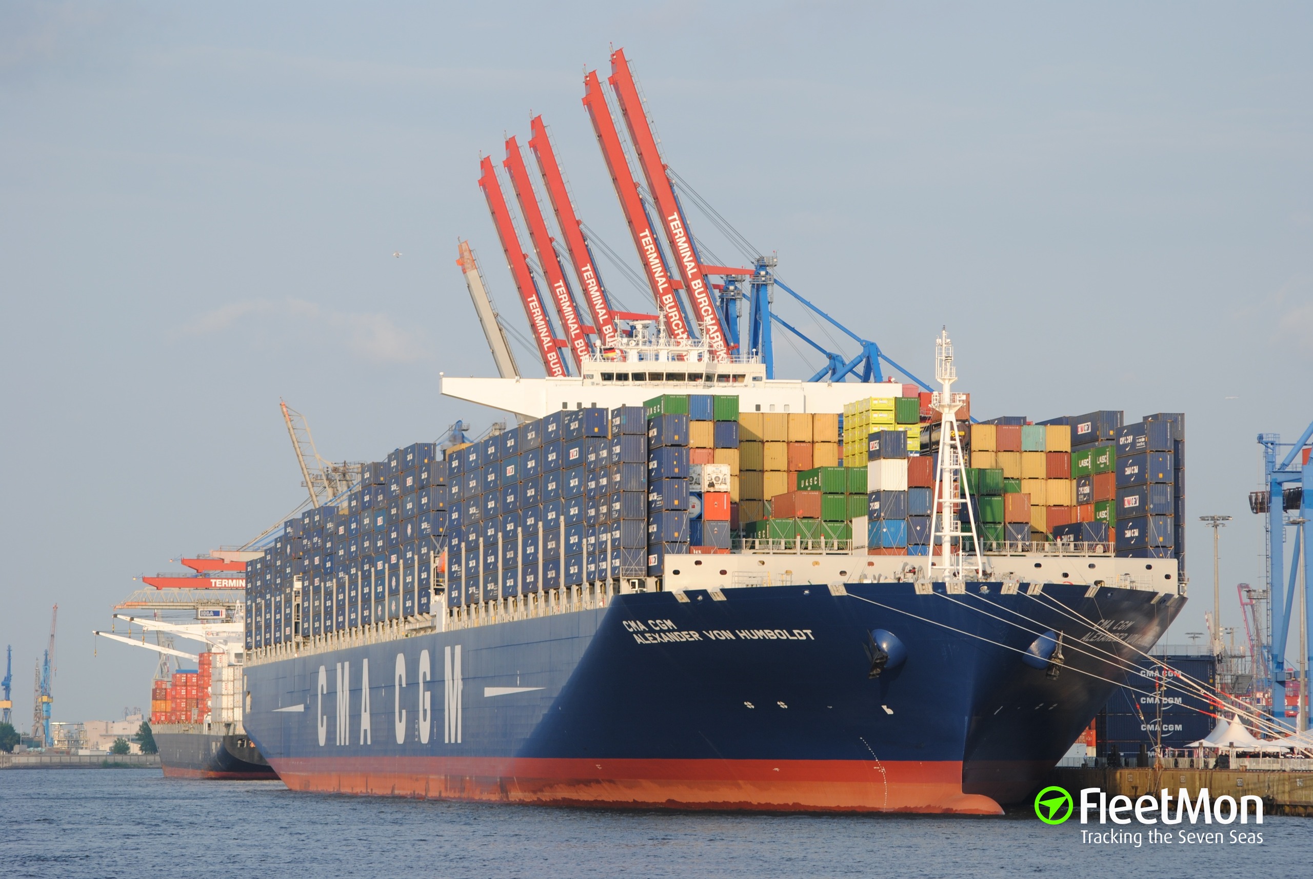 Photo Of Cma Cgm Alexander Von Humboldt Imo Mmsi