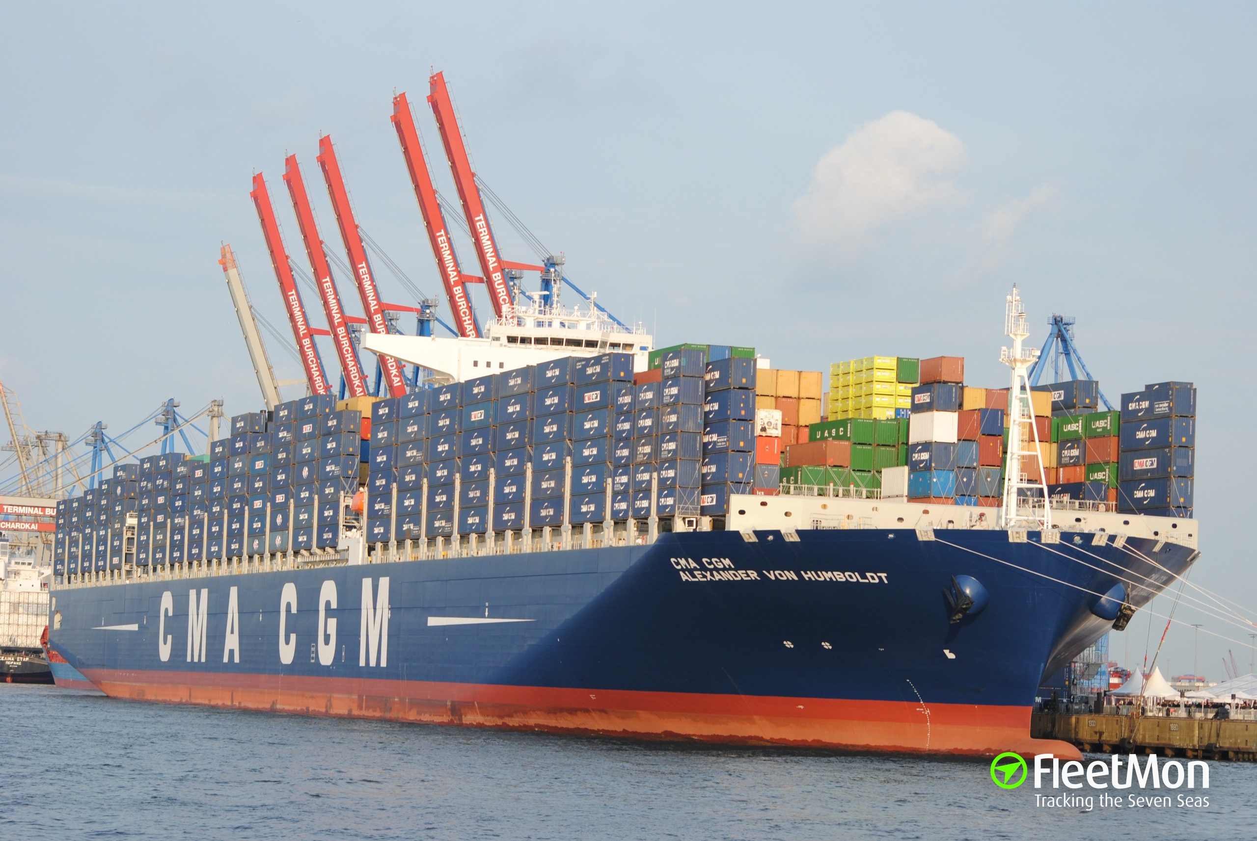 Photo Of Cma Cgm Alexander Von Humboldt Imo Mmsi