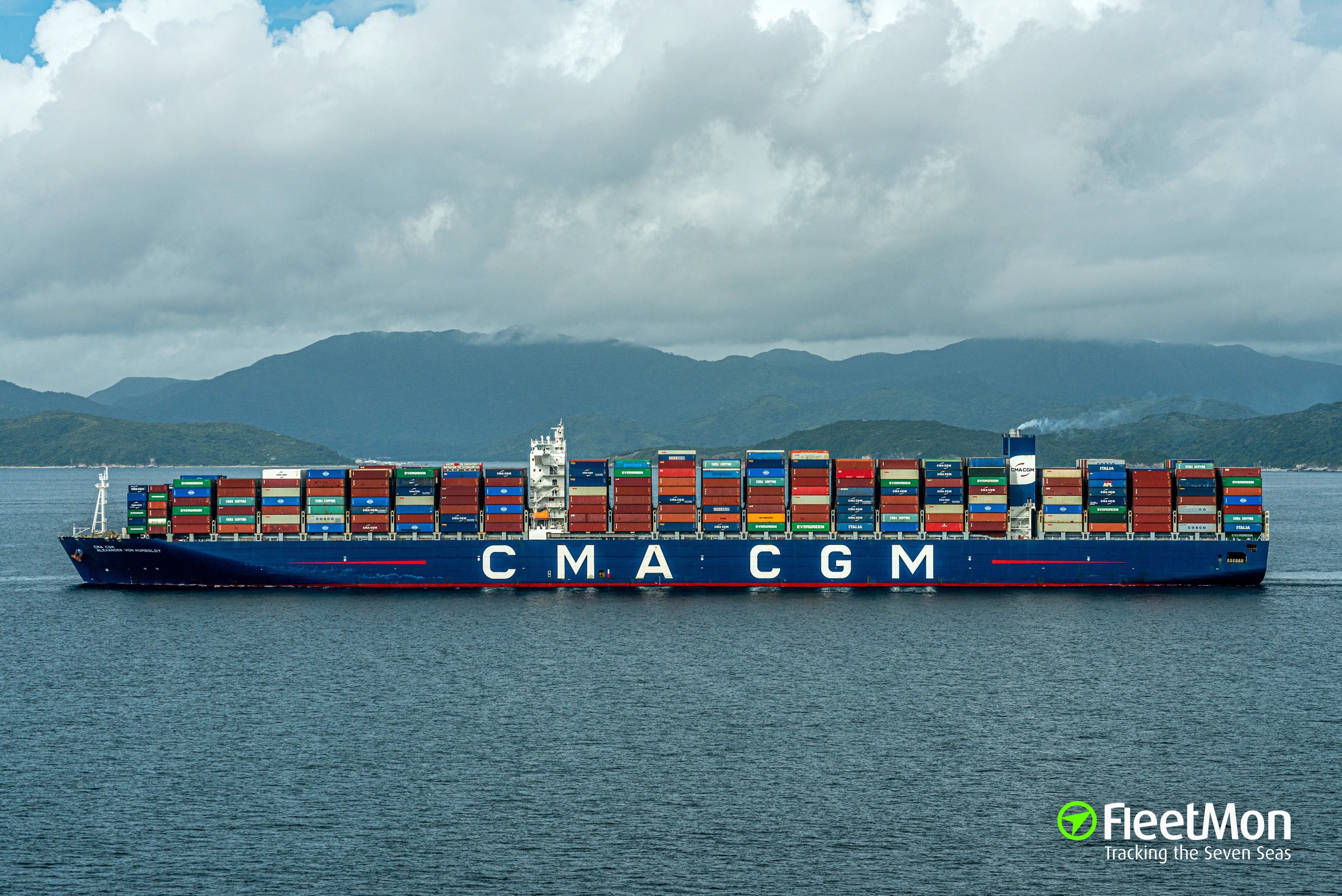 Photo Of Cma Cgm Alexander Von Humboldt Imo Mmsi