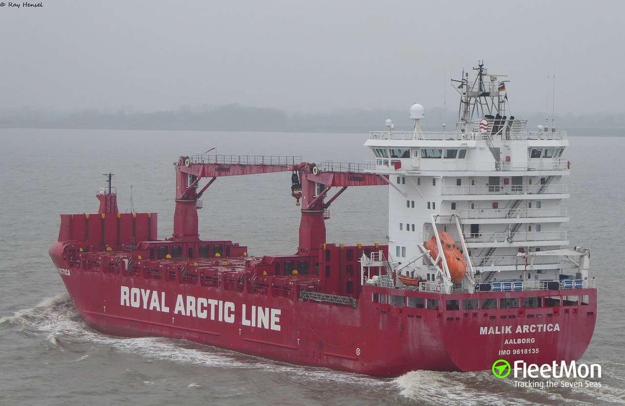 Photo Of Malik Arctica Imo Mmsi Callsign Ouku