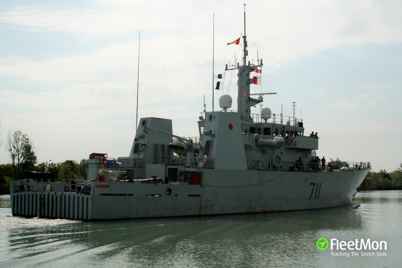 Photo Of NATO WARSHIP 711 MMSI 316295000 Callsign CGJJ Taken By