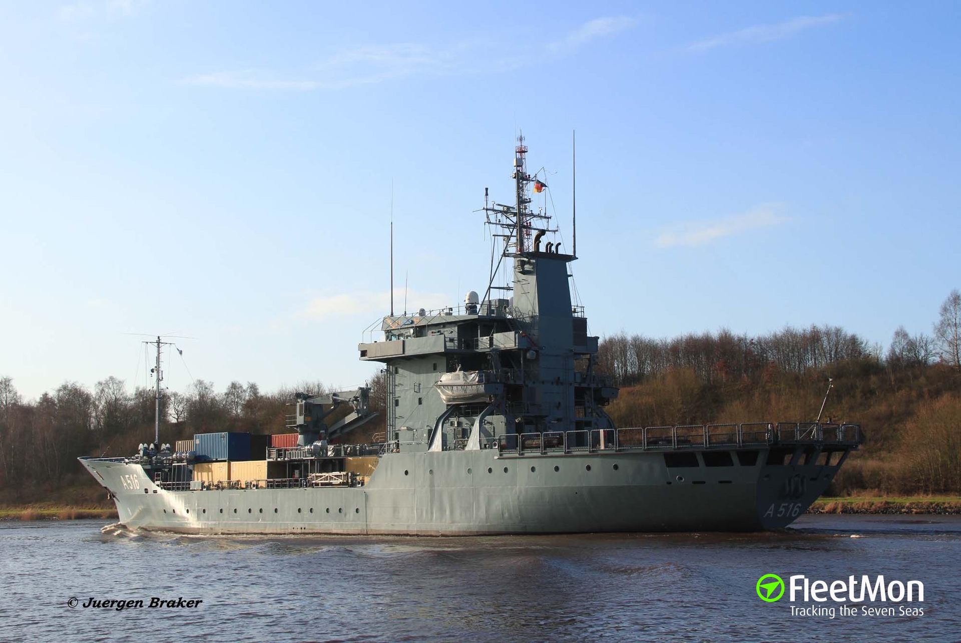 Photo Of Nato Warship A Imo Mmsi Callsign