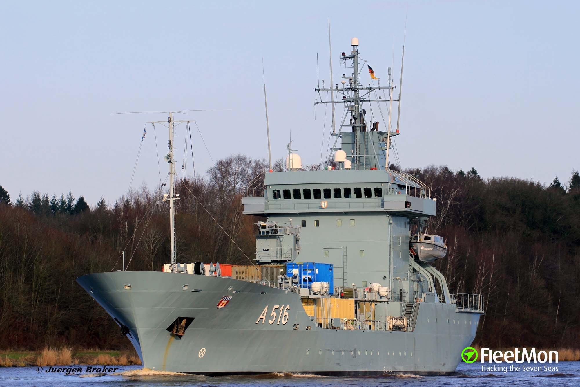 Photo Of Nato Warship A Imo Mmsi Callsign