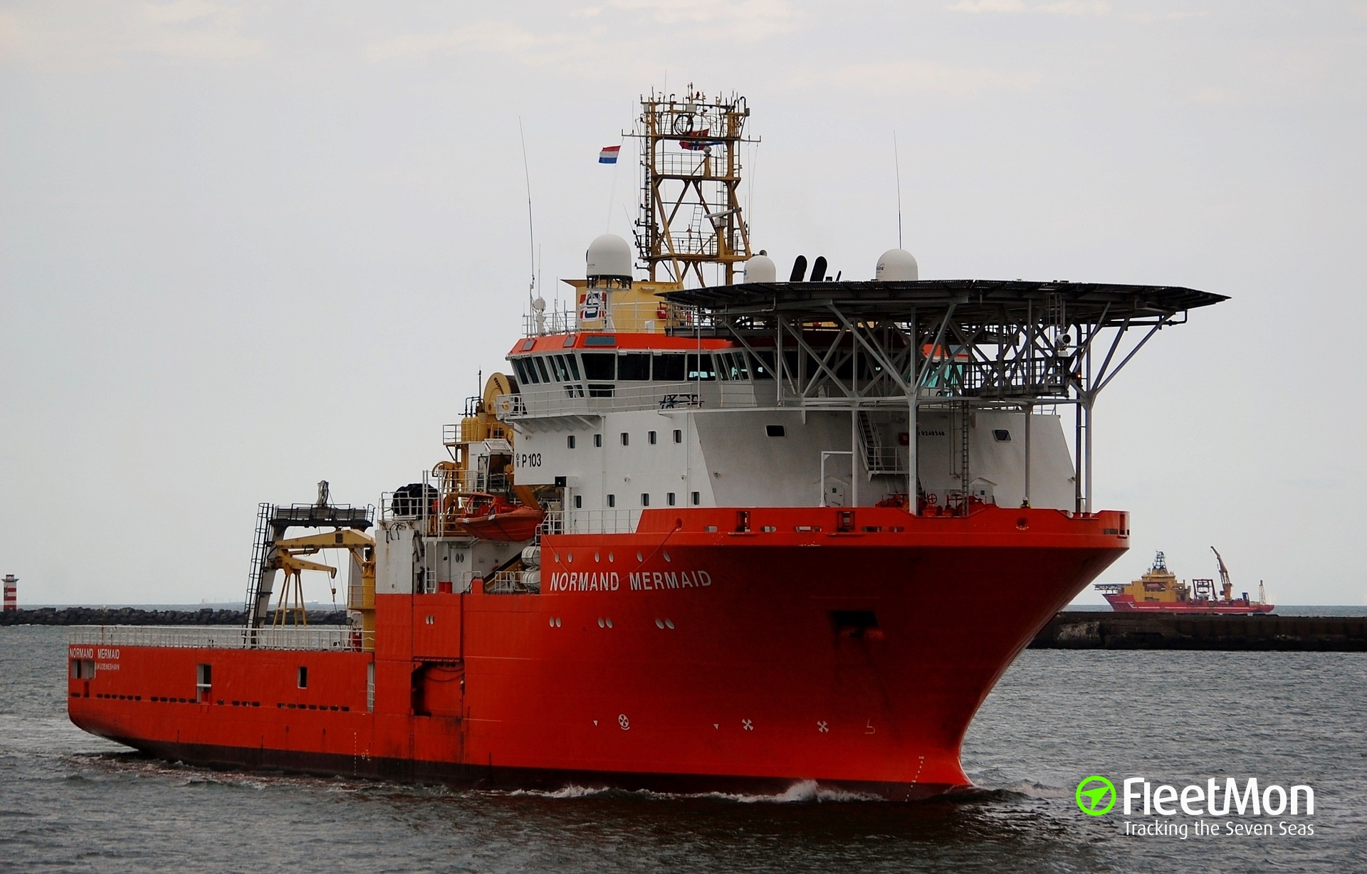 Photo Of NORMAND MERMAID IMO 9249348 MMSI 258612000 Callsign