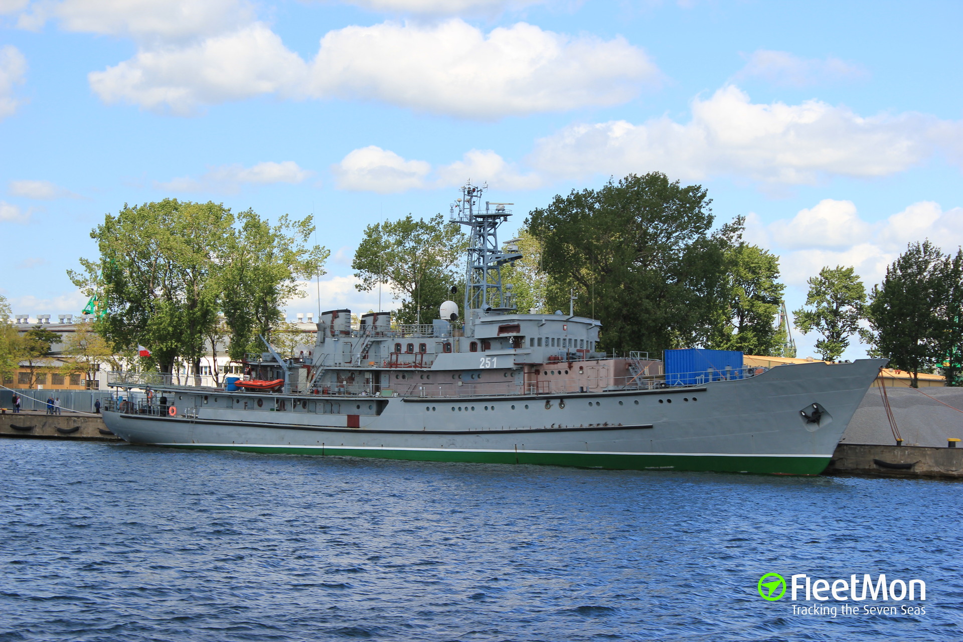 Photo Of Orp Wodnik Imo Mmsi Callsign Spwt