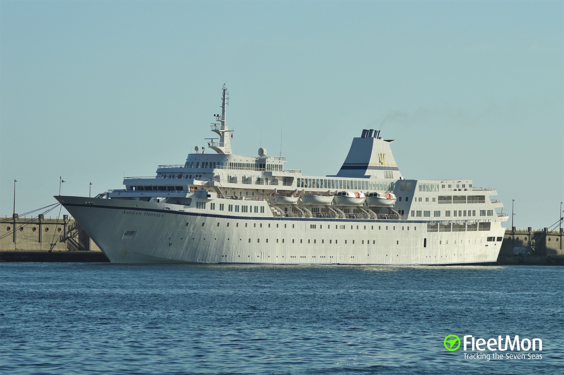 Photo of AEGEAN ODYSSEY (IMO: 7225910, MMSI: 374757000, Callsign: HOBW ...