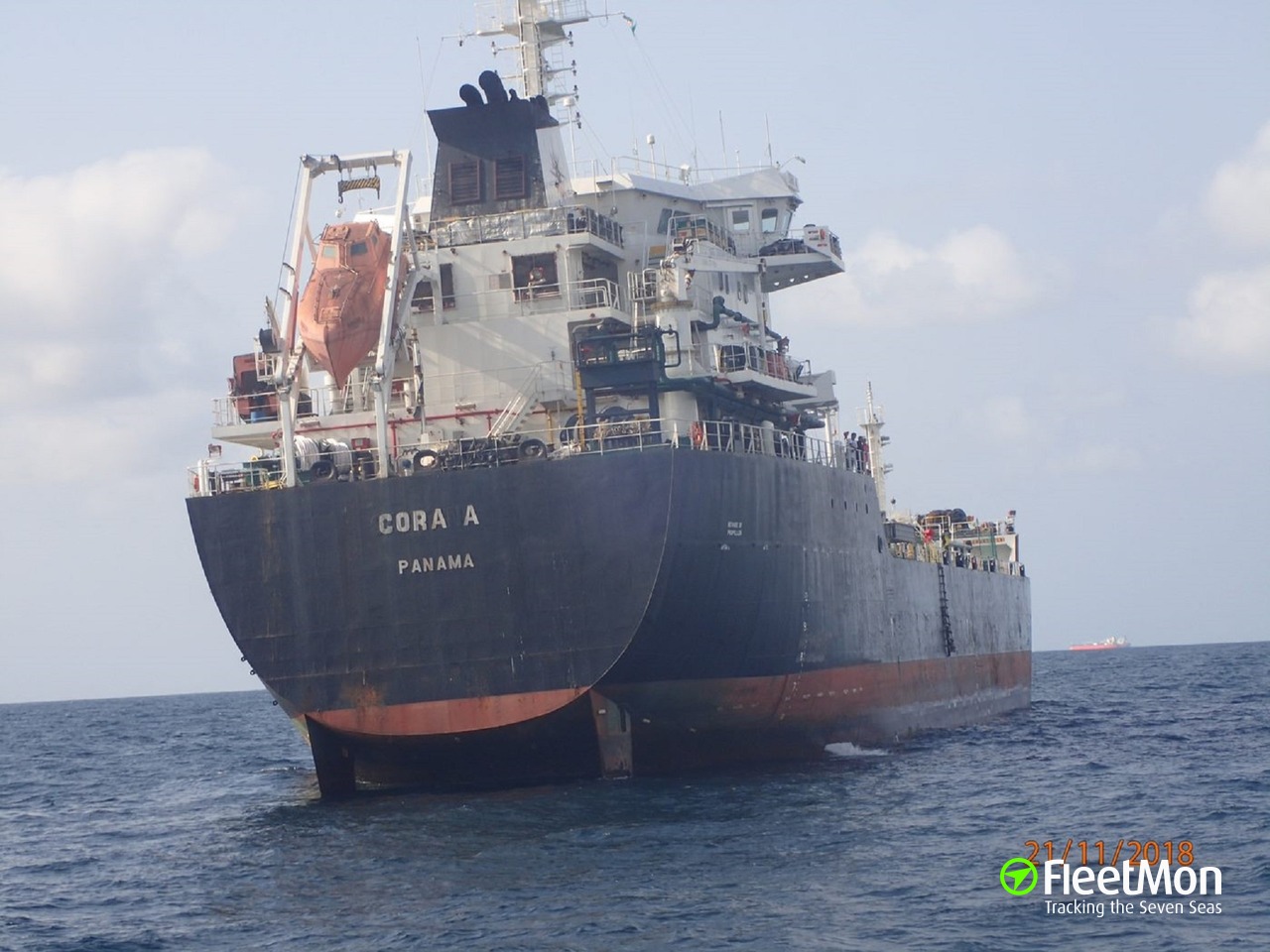 African Pearl ran aground in Congo river, third vessel since last year