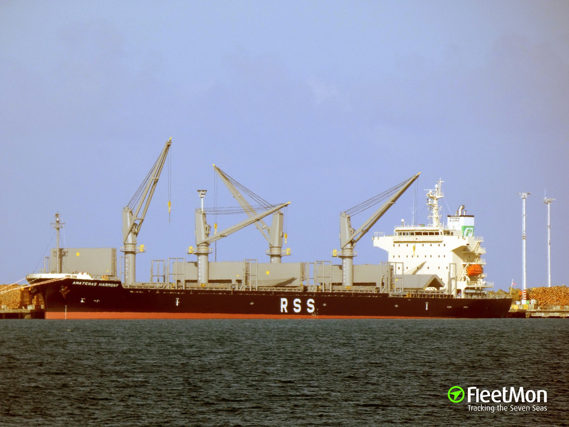 Vessel AMATERAS HARMONY (Bulk carrier) IMO 9791080, MMSI 636021026