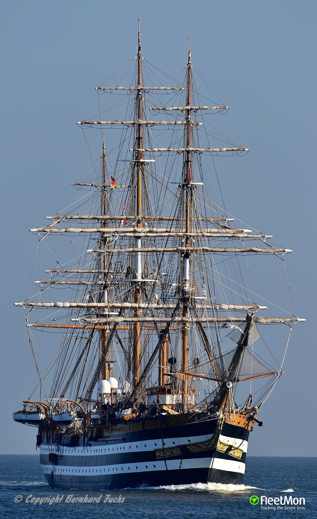 Vessel Amerigo Vespucci Sailing Ship Imo Mmsi 247999000