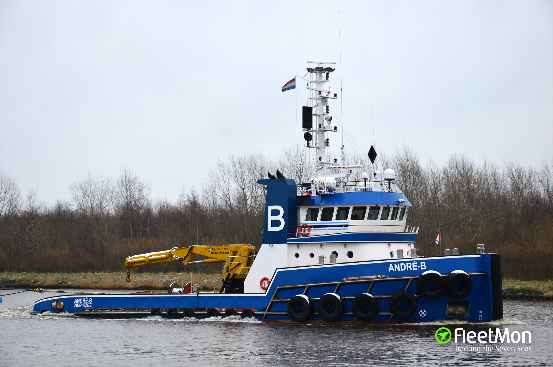 Dutch Tug Andre B And Barge Excalibur In Trouble In Biscay | ANDRE-B ...