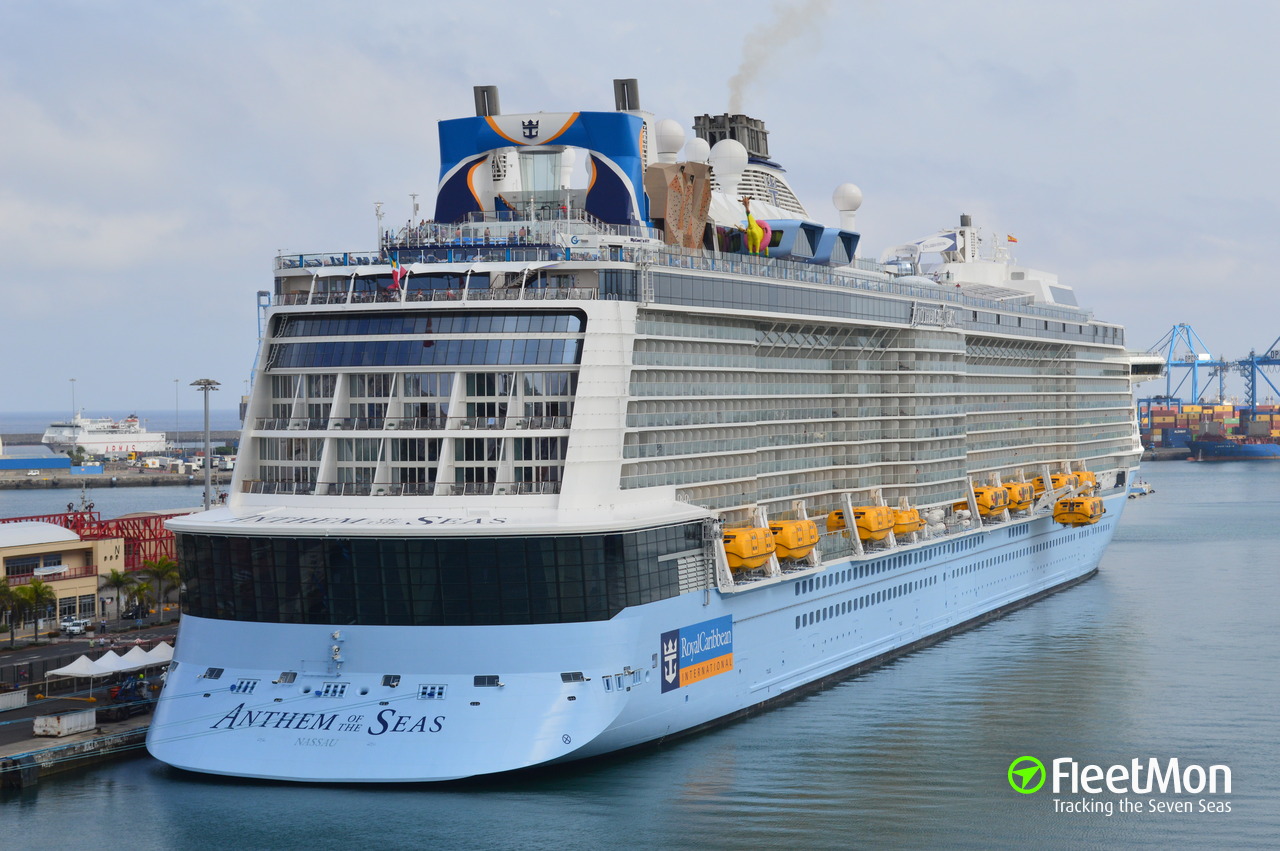 Photo of ANTHEM OF THE SEAS (IMO 9656101, MMSI 311000274, Callsign