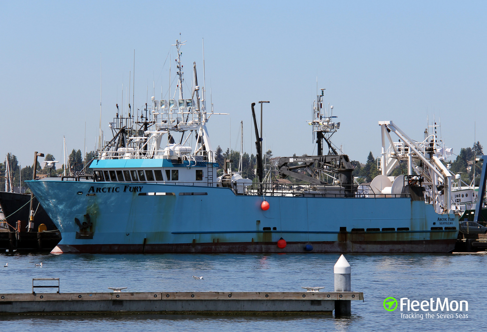 Vessel ARCTIC FURY (Fishing vessel) IMO 9031325, MMSI 366468000