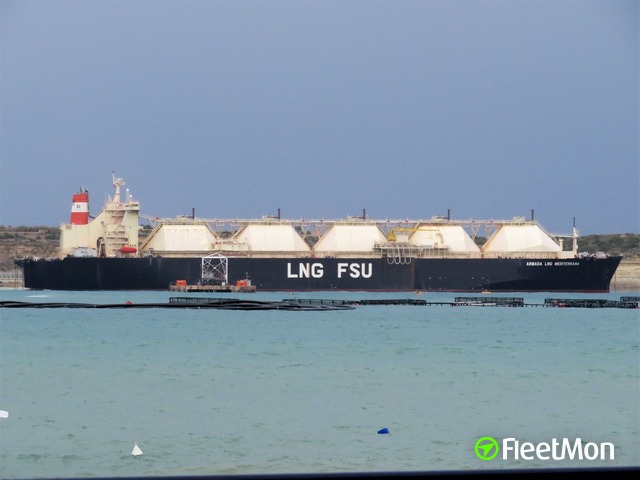 Vessel Armada LNG Mediterrana Floating storage IMO 8125868 MMSI