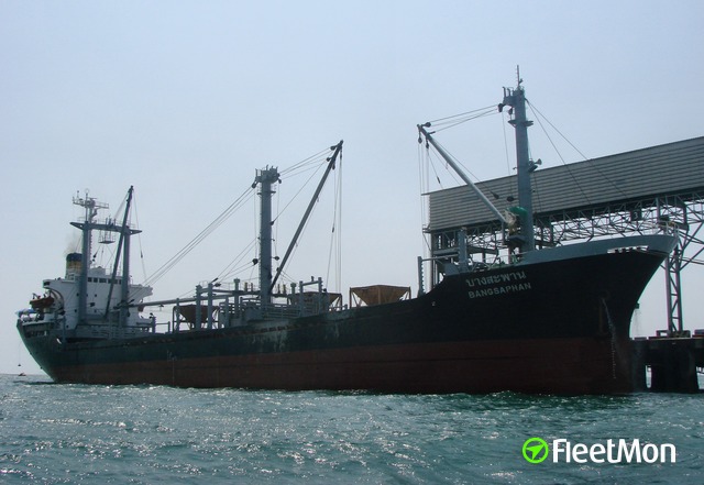 Vessel BANGSAPHAN (General cargo vessel) IMO 8103339, MMSI 567030700