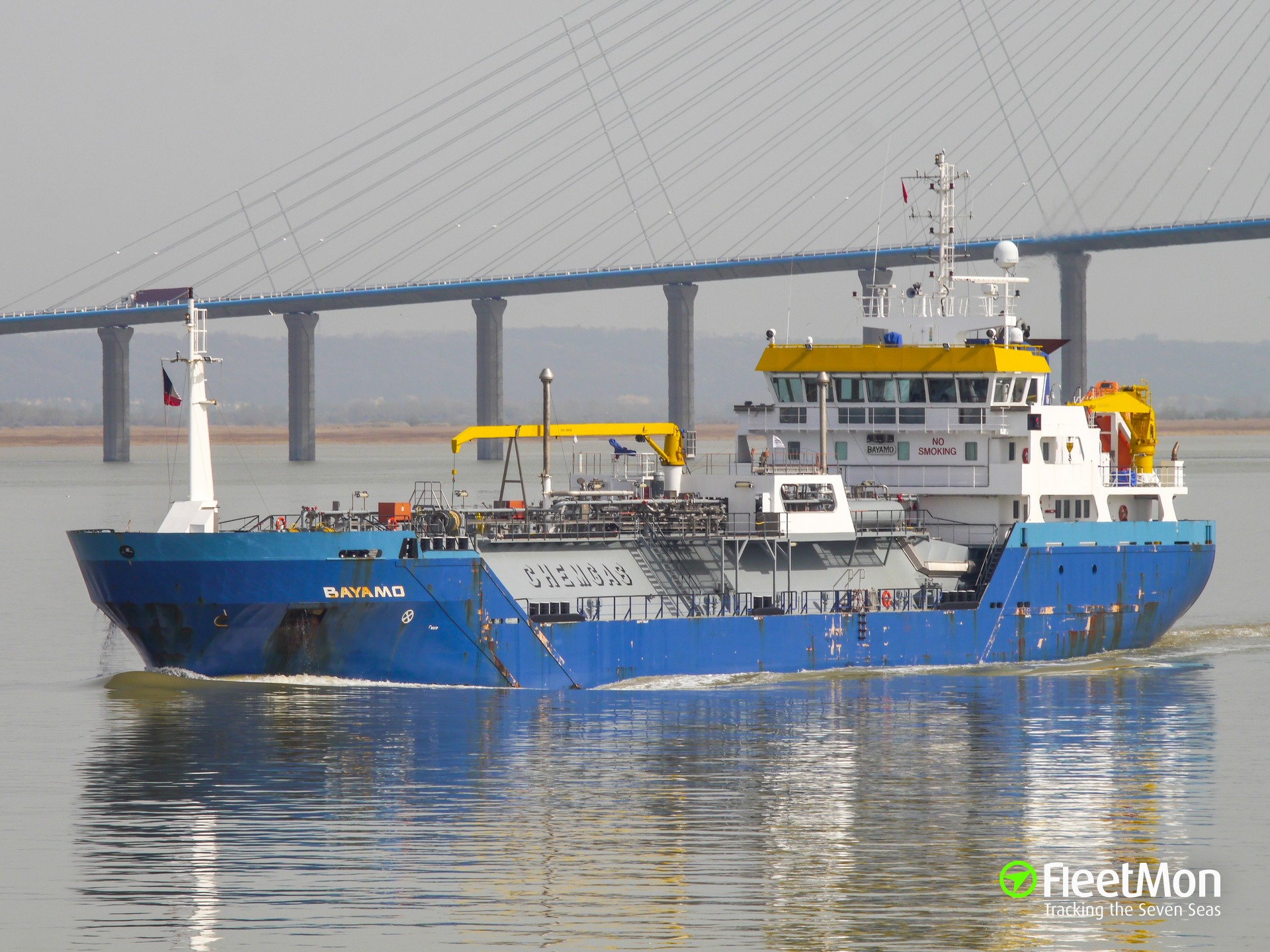 Vessel BAYAMO (LPG tanker) IMO 9655004, MMSI 245669000