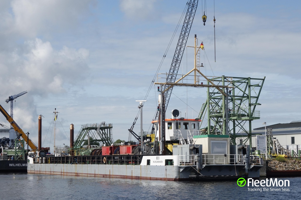 Vessel 3 Dredger Imo Mmsi