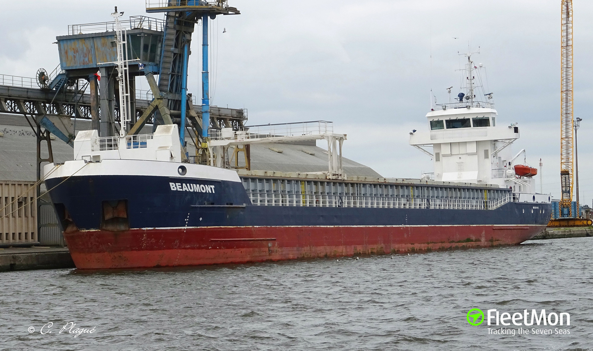 Freighter Beaumont refloated