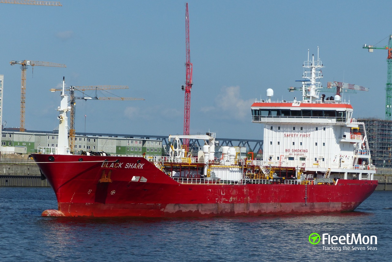 Vessel BLACK SHARK (Chemical Tanker) IMO 9480655, MMSI 247288900