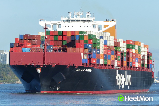 Vessel CALLAO EXPRESS (Container ship) IMO 9777606, MMSI 218839000