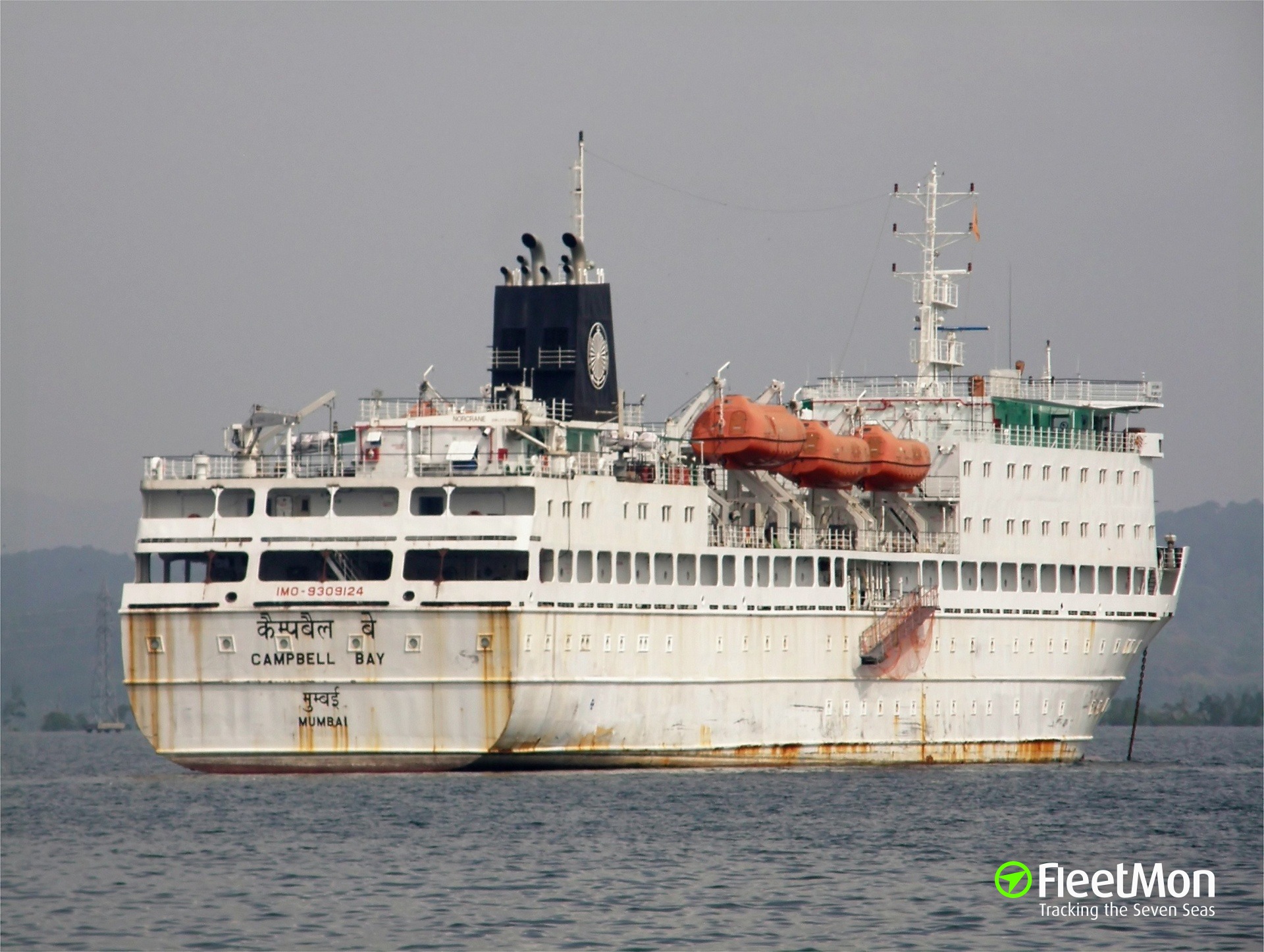 Vessel CAMPBELL BAY Cargo And Passenger IMO 9309124 MMSI 419079700   Campbell Bay 9309124 3140341 Large 