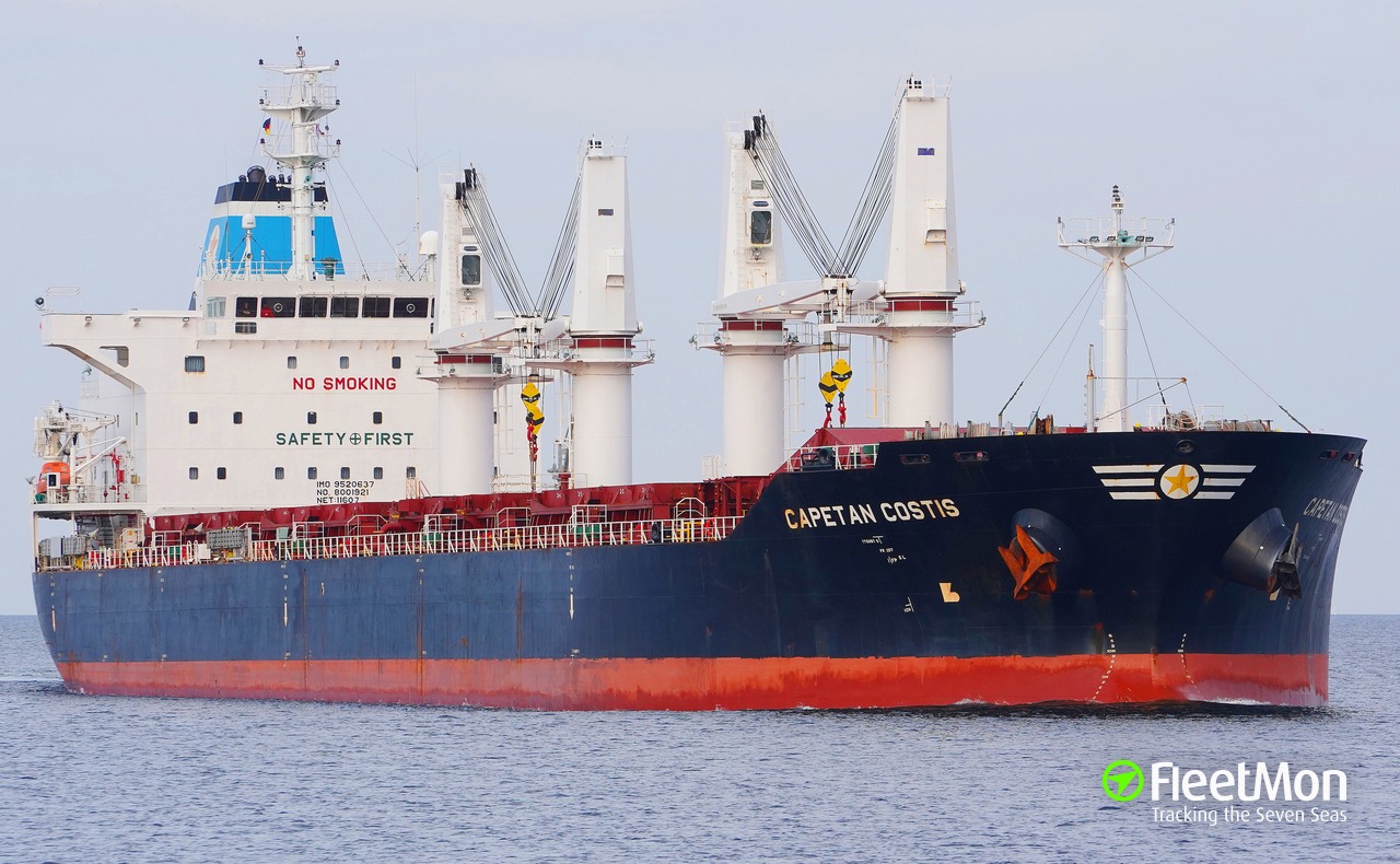 Vessel Captan Costis Bulk Carrier Imo 9520637 Mmsi 247324400