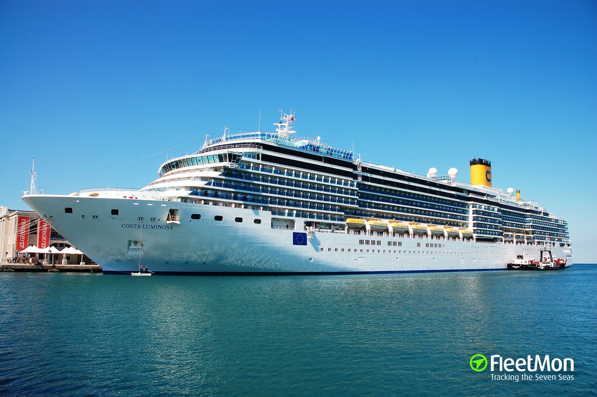 Vessel CARNIVAL LUMINOSA (Cruise Liner) IMO 9398905, MMSI 311001201