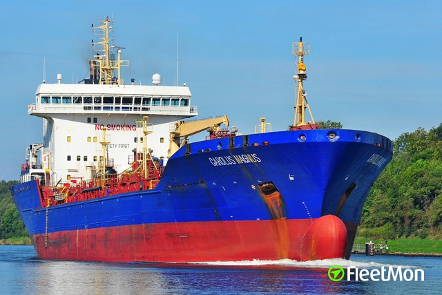 Vessel CAROLUS MAGNUS (Chemical Tanker) IMO 9298375, MMSI 314444000