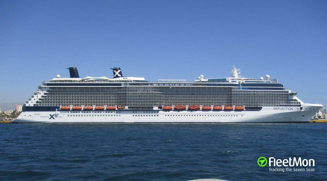 Vessel CELEBRITY REFLECTION (Cruise Liner) IMO 9506459, MMSI 229074000