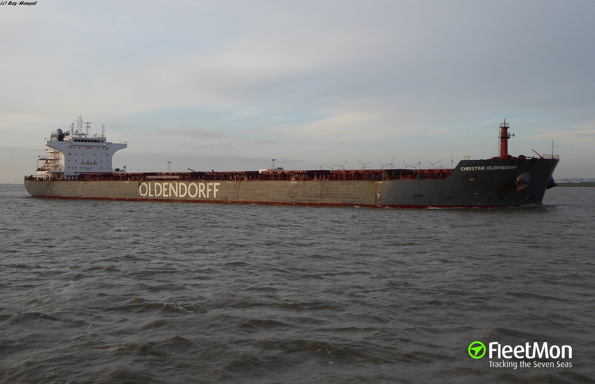 Photo Of CHRISTINE OLDENDORFF (IMO: 9537898, MMSI: 636092028, Callsign ...