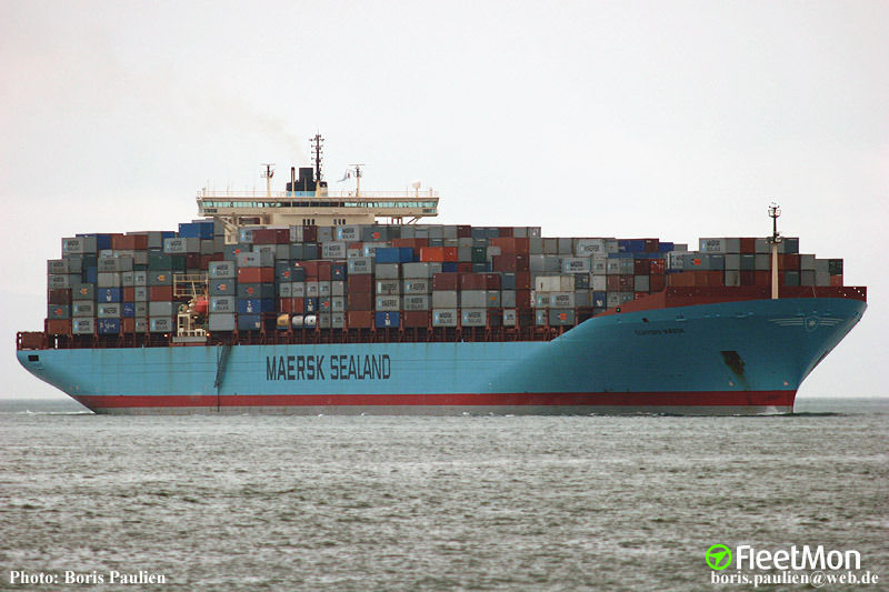 Photo of CLIFFORD MAERSK (IMO: 9198575, MMSI: 219840000, Callsign ...