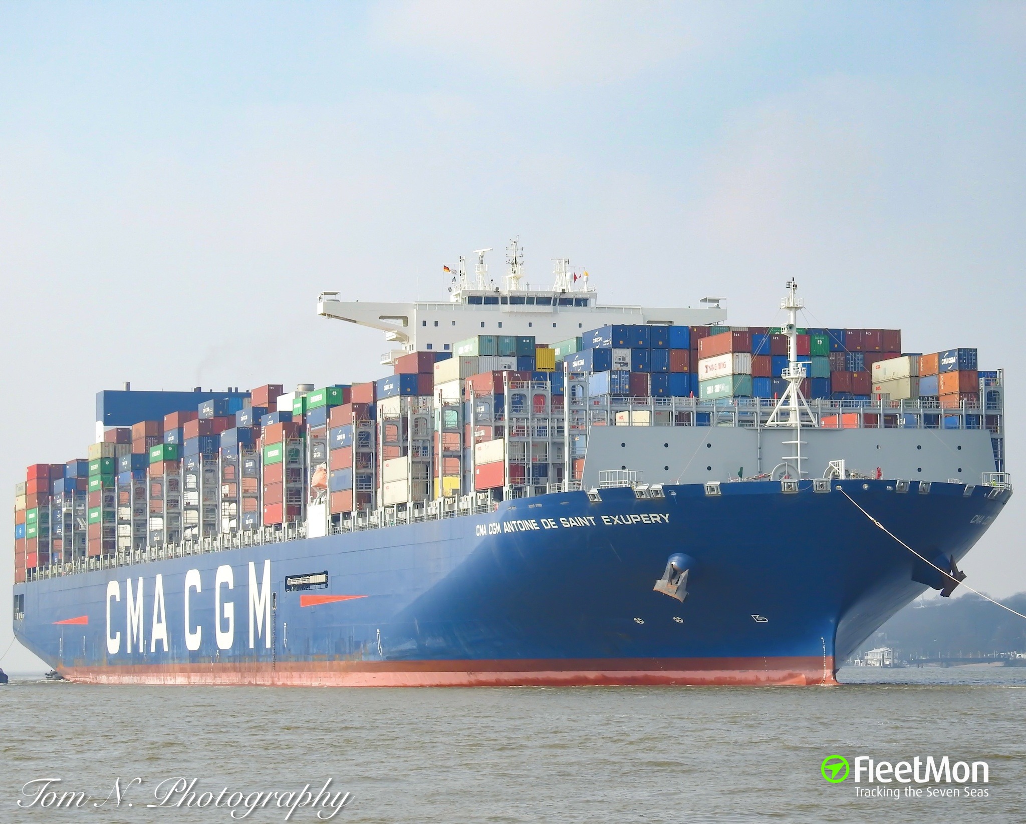 Photo of CMA CGM ANTOINE DE SAINT EXUPERY (IMO: 9776418, MMSI ...