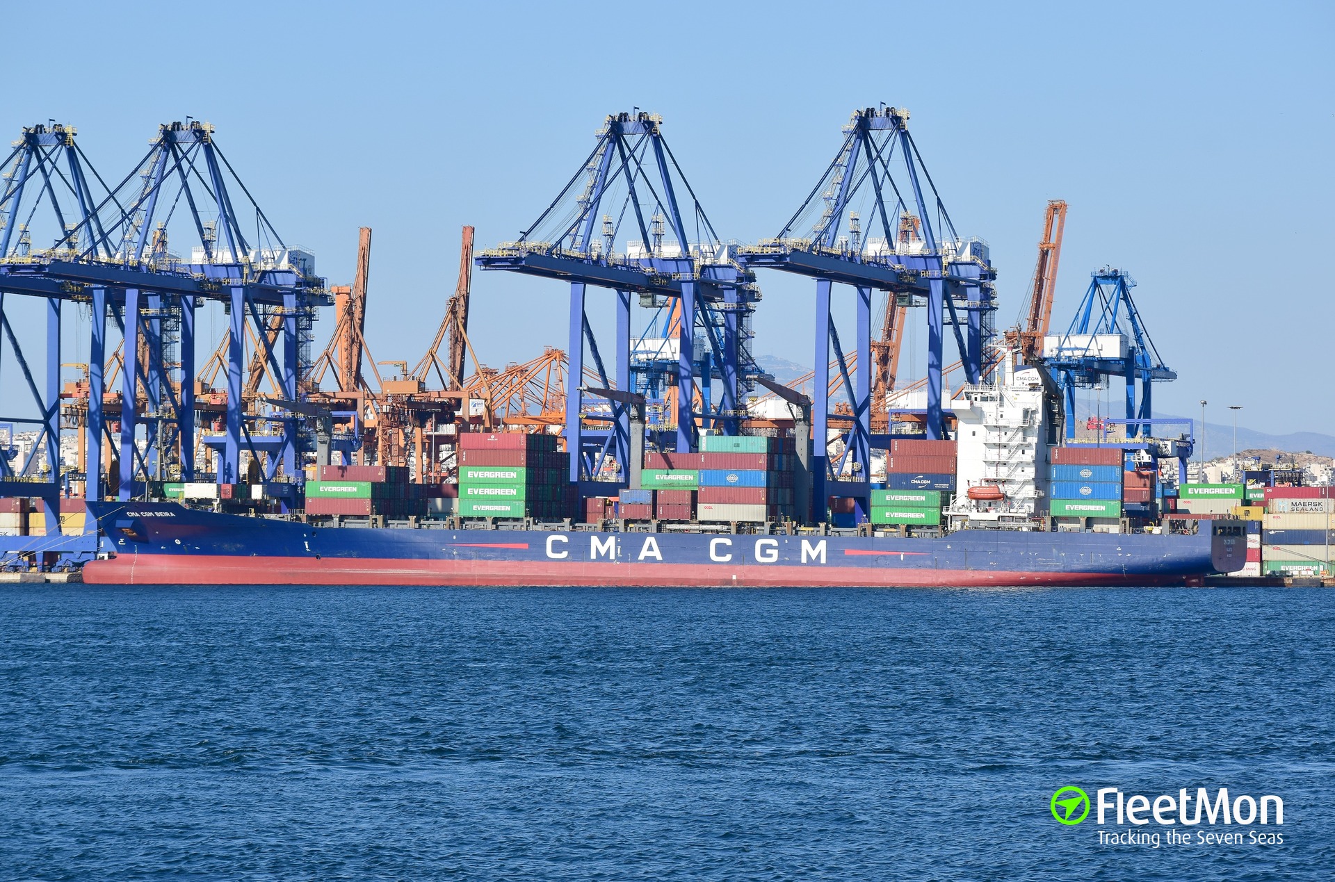 Photo Of CMA CGM BEIRA IMO 9302956 MMSI 215891000 Callsign