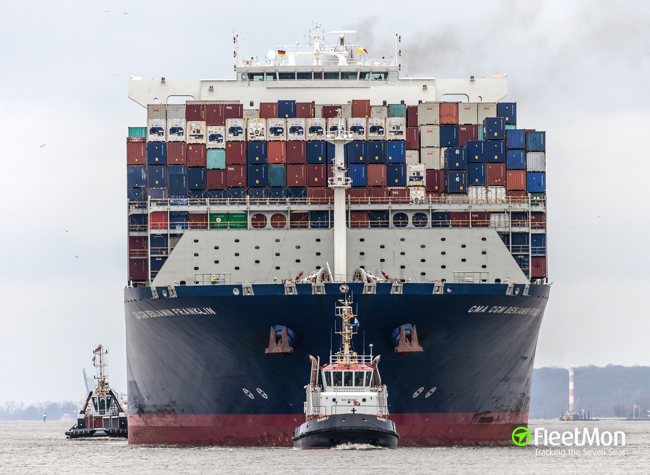 Photo Of CMA CGM BENJAMIN FRANKLIN (IMO: 9706891, MMSI: 215195000 ...