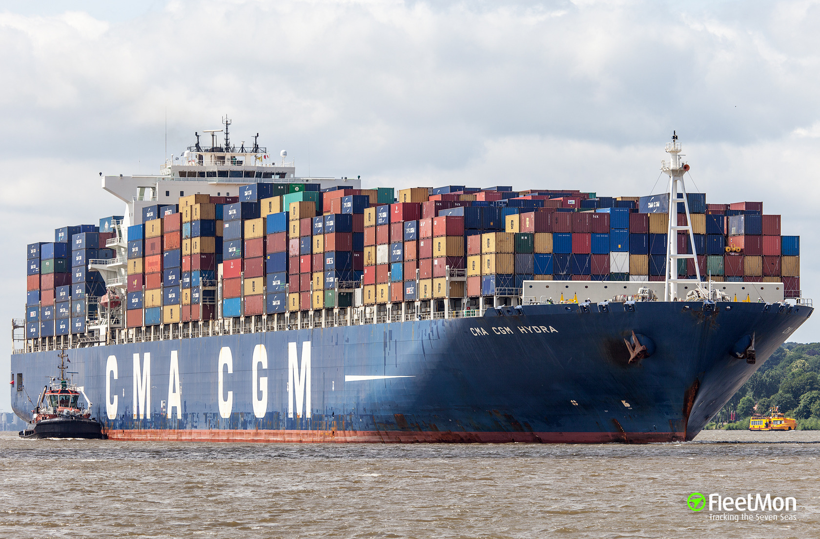 Photo of CMA CGM HYDRA (IMO: 9356309, MMSI: 311000921, Callsign: C6EK6 ...