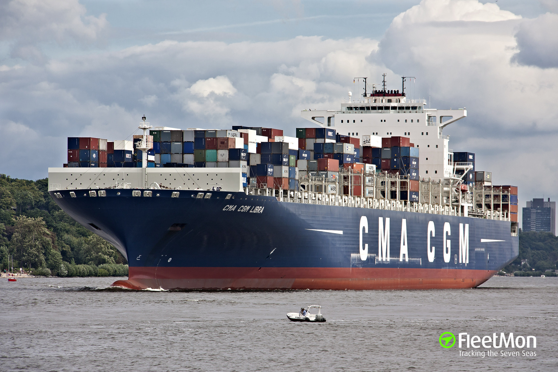 Photo of CMA CGM LIBRA (IMO: 9399193, MMSI: 249819000, Callsign ...