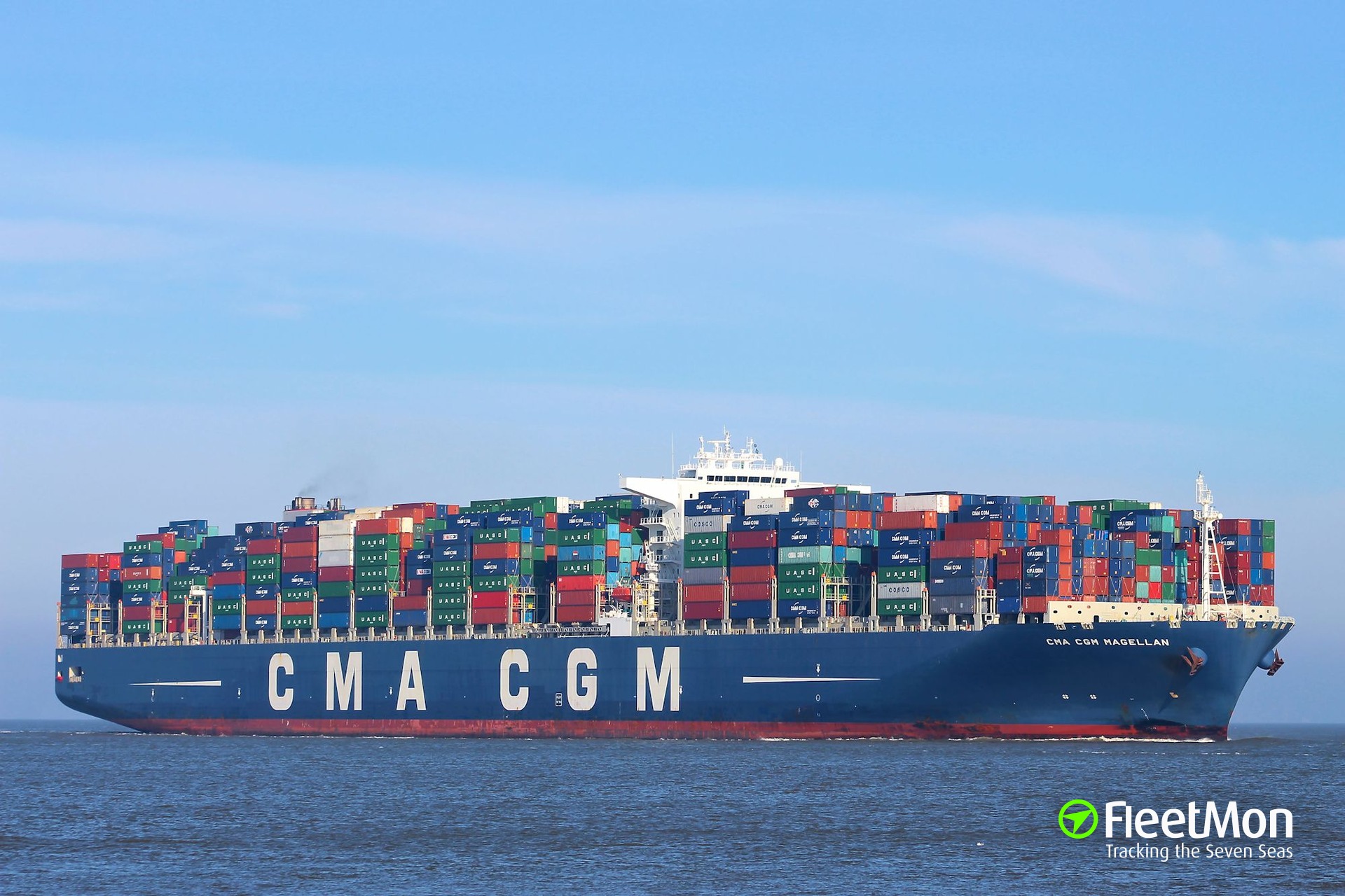 Photo Of Cma Cgm Magellan Imo Mmsi Callsign 9ha4986 Taken By Rv1705