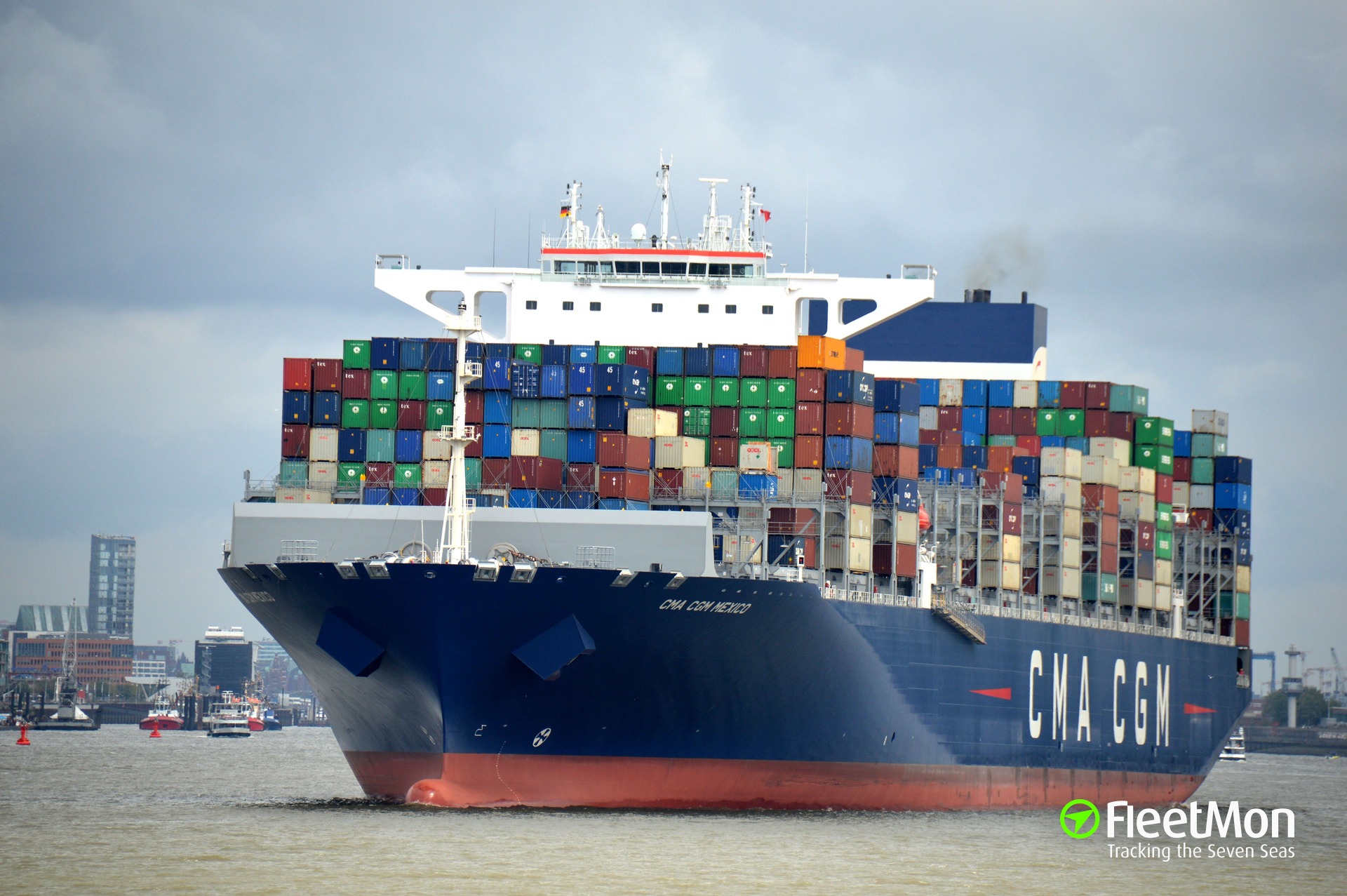 Photo of CMA CGM MEXICO (IMO: 9839911, MMSI: 215354000, Callsign ...