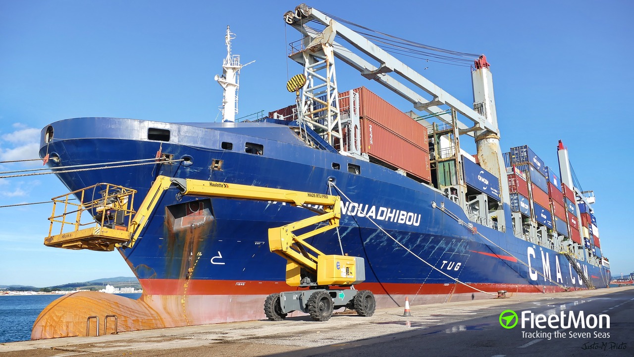 Photo Of Cma Cgm Nouadhibou Imo Mmsi Callsign