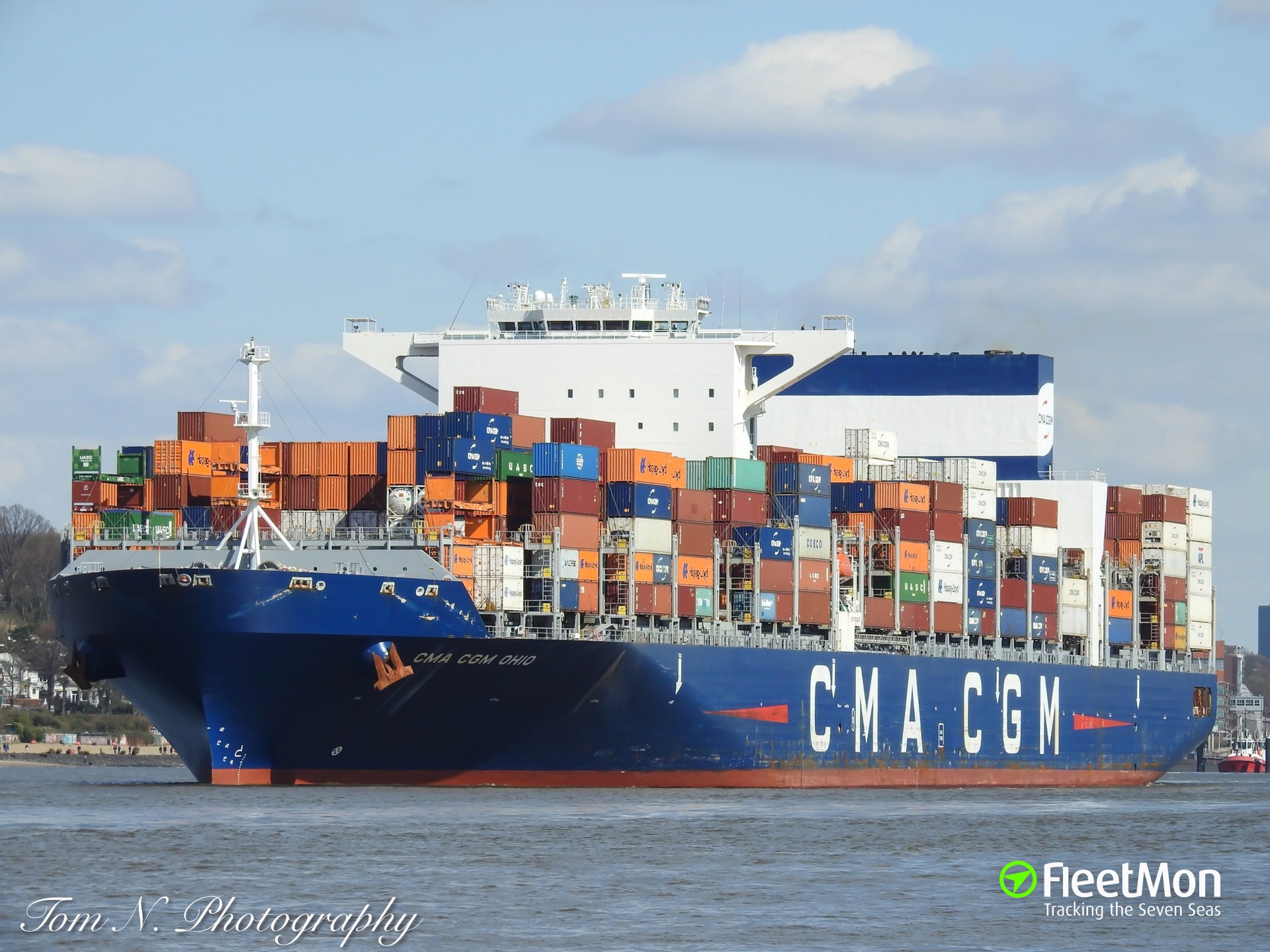 Photo of CMA CGM OHIO (IMO: 9722687, MMSI: 249167000, Callsign: 9HA4132 ...