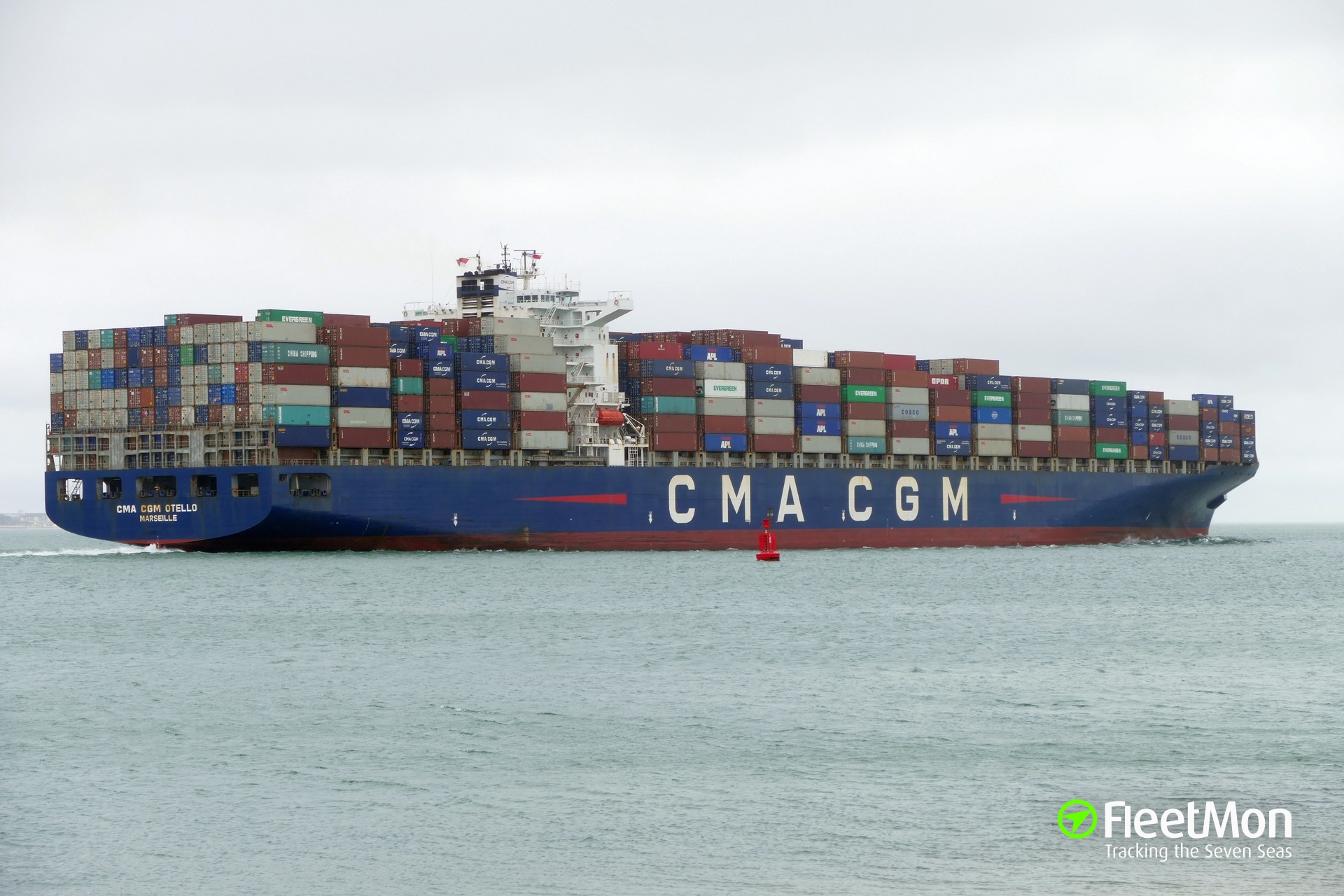 Photo of CMA CGM OTELLO (IMO: 9299628, MMSI: 256804000, Callsign: 9HA5979)  taken by chowchow