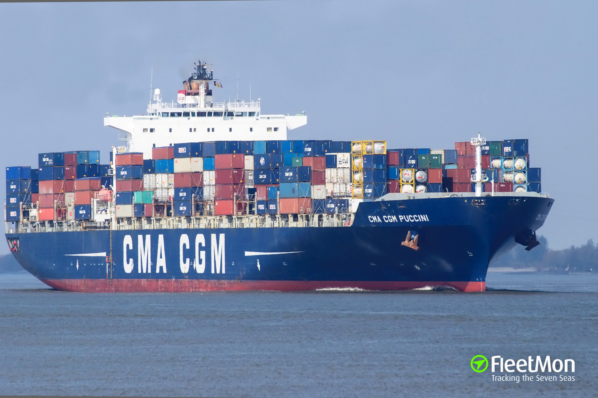 Позиция судов. CMA CGM Maupassant. CMA CGM Samson. CMA CGM Moliere. Танкер Пуччини.