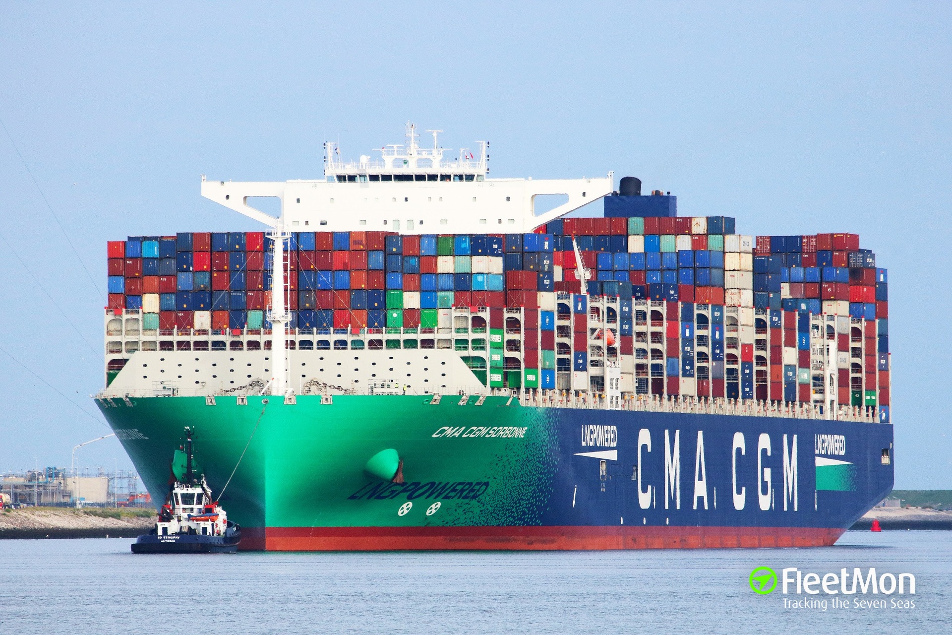 Photo of CMA CGM SORBONNE (IMO: 9839210, MMSI: 228038360, Callsign ...