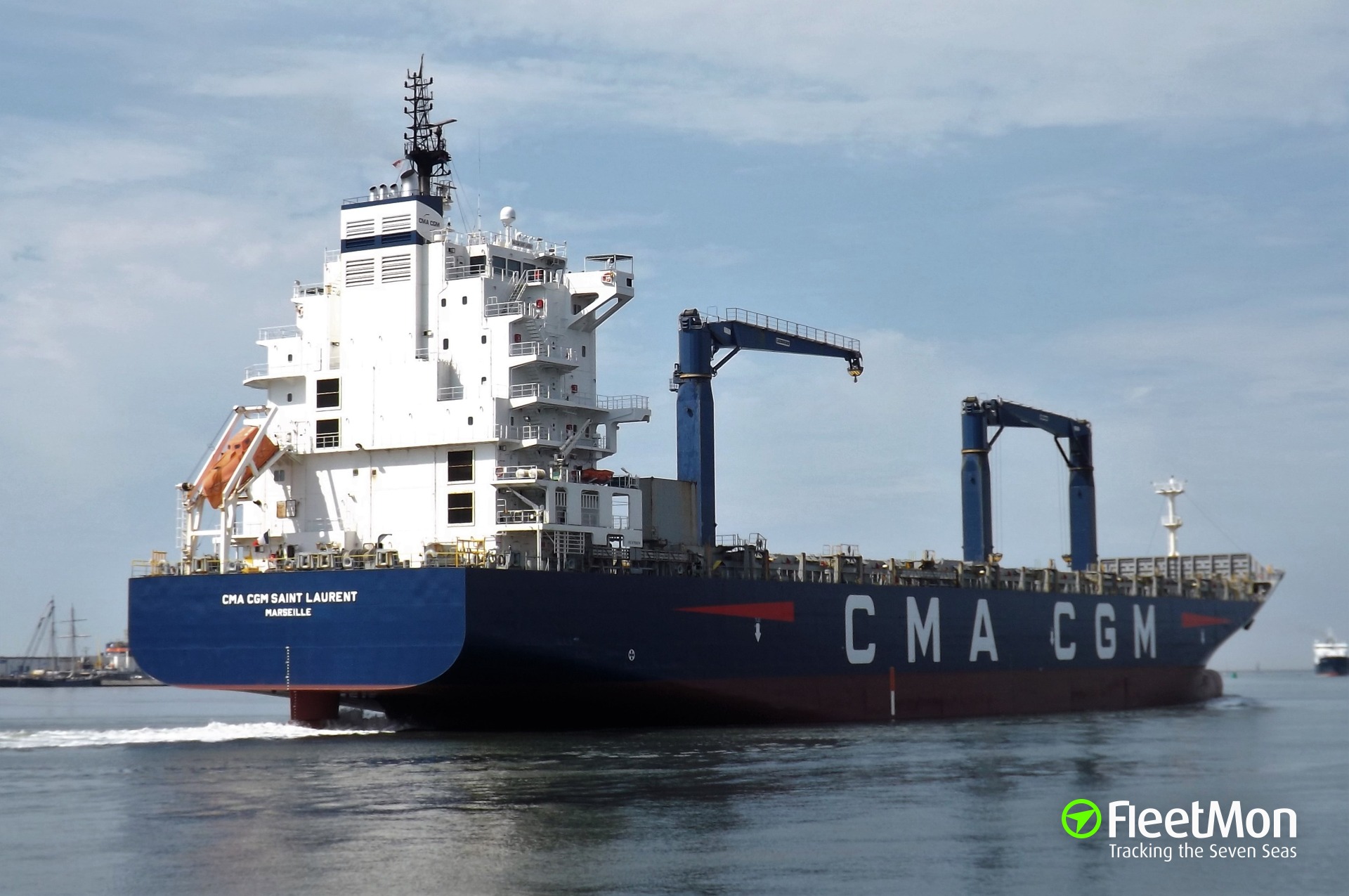 Vessel Cma Cgm St Laurent Container Ship Imo Mmsi