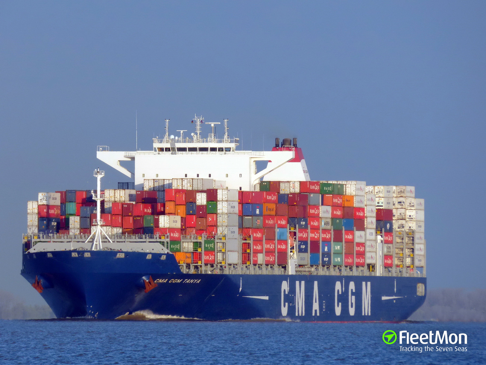 Photo Of Cma Cgm Tanya Imo 9722704 Mmsi 249324000 Callsign 9ha4199 Taken By Leadance