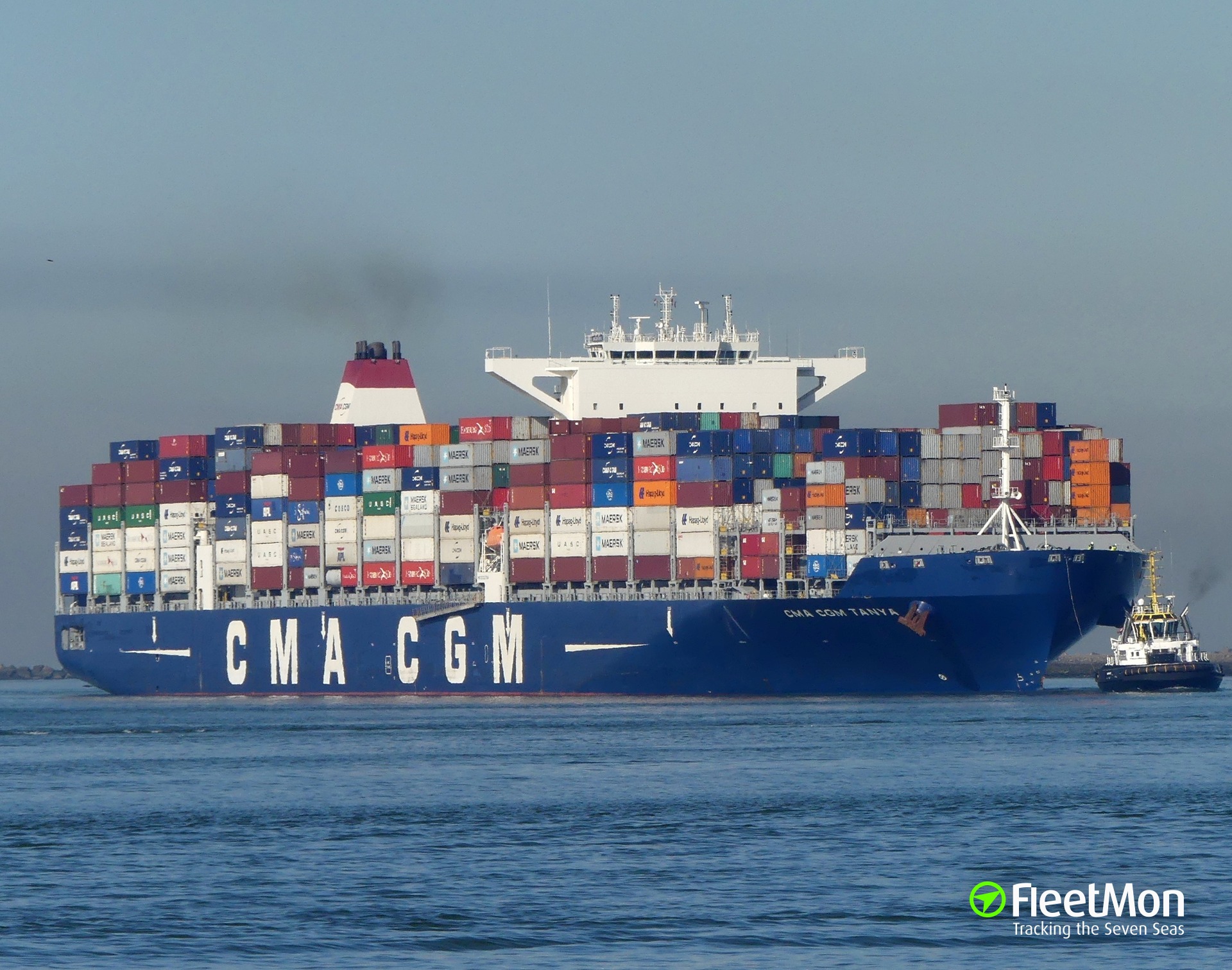 Photo Of Cma Cgm Tanya Imo 9722704 Mmsi 249324000 Callsign 9ha4199 Taken By Pmd