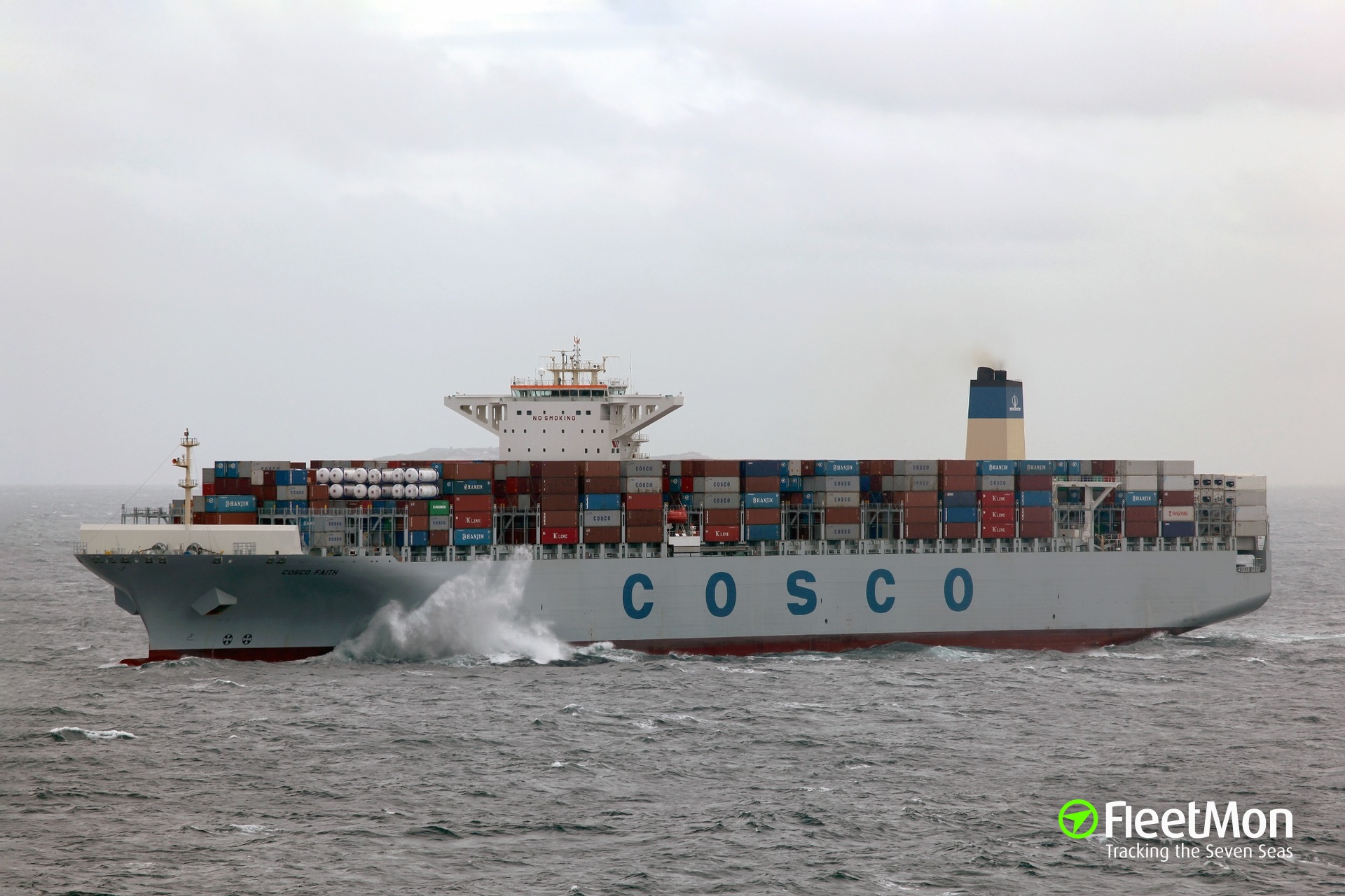 Photo of COSCO FAITH (IMO: 9472141, MMSI: 477108100, Callsign: VRJL6