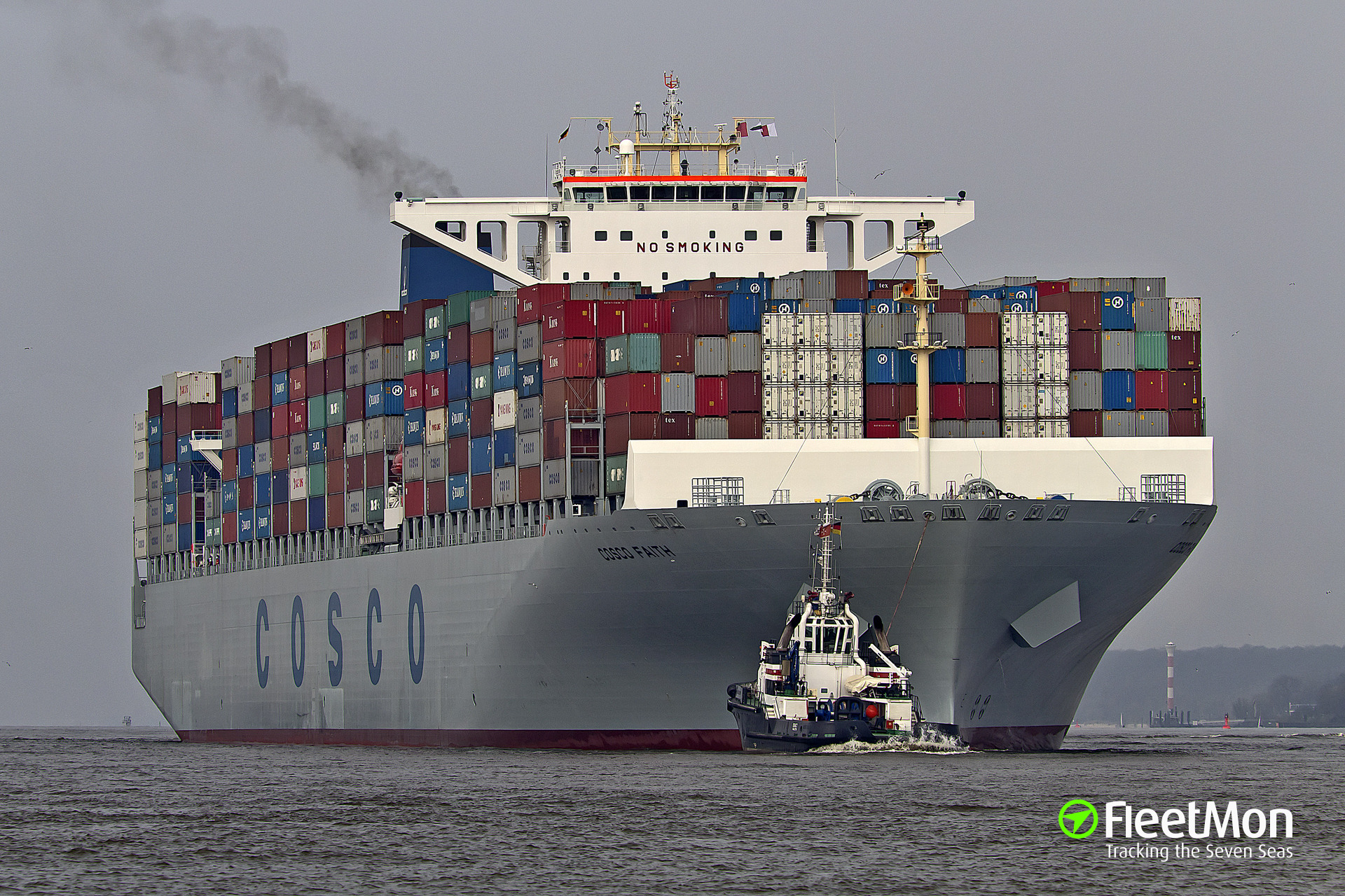 Photo of COSCO FAITH (IMO: 9472141, MMSI: 477108100, Callsign: VRJL6