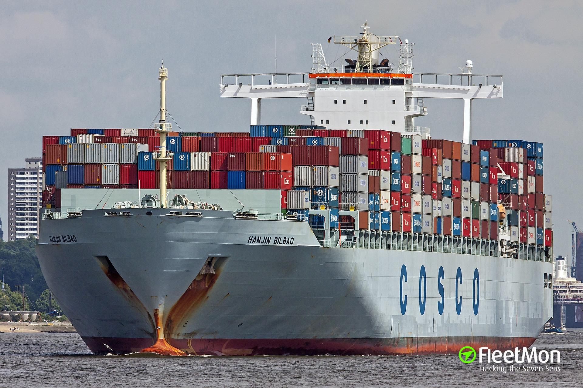 cosco tracking containers