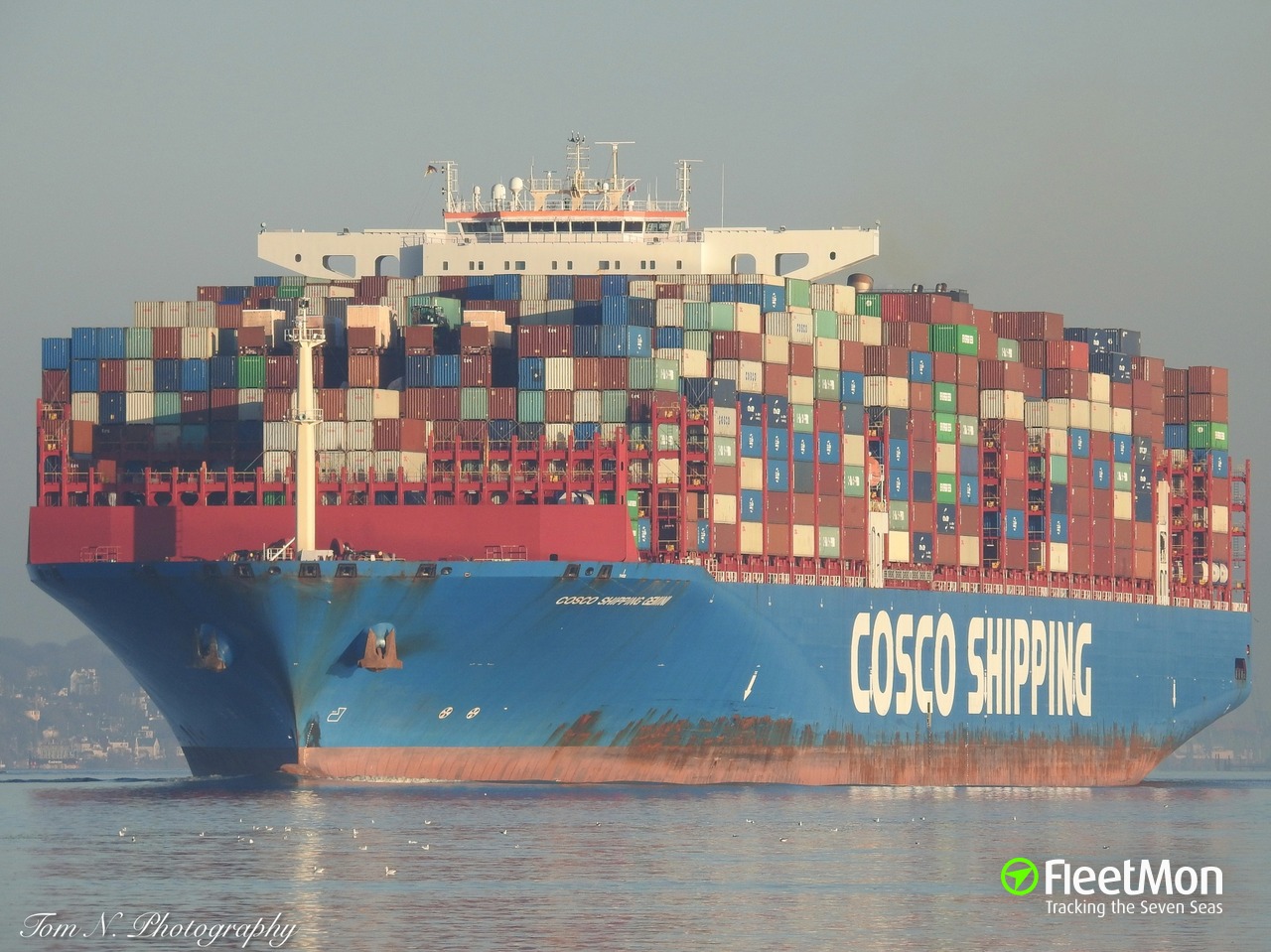 Photo of COSCO SHIPPING GEMINI (IMO: 9783526, MMSI: 477154700, Callsign ...