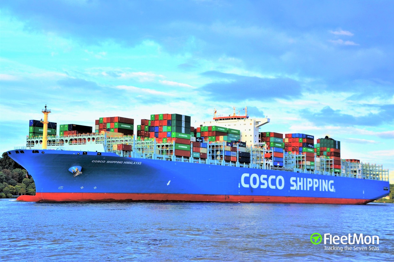 cosco tracking container number